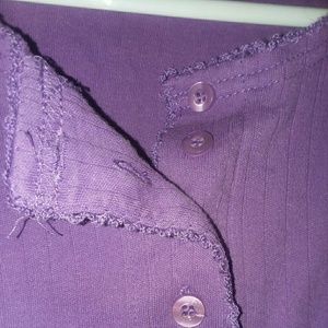 Short sleeve Henley style shirt